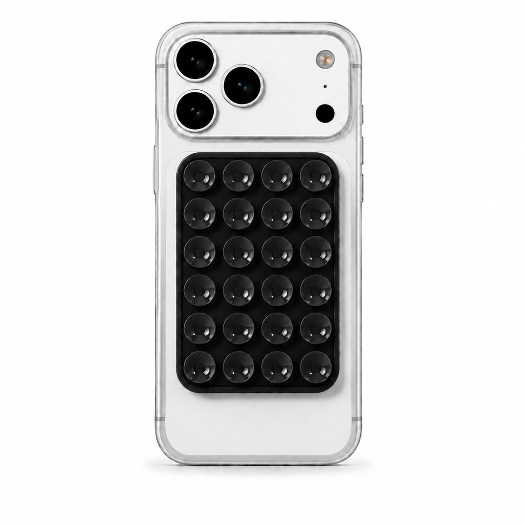 Kit Esencial | Clear Case + Ventosa MagSafe